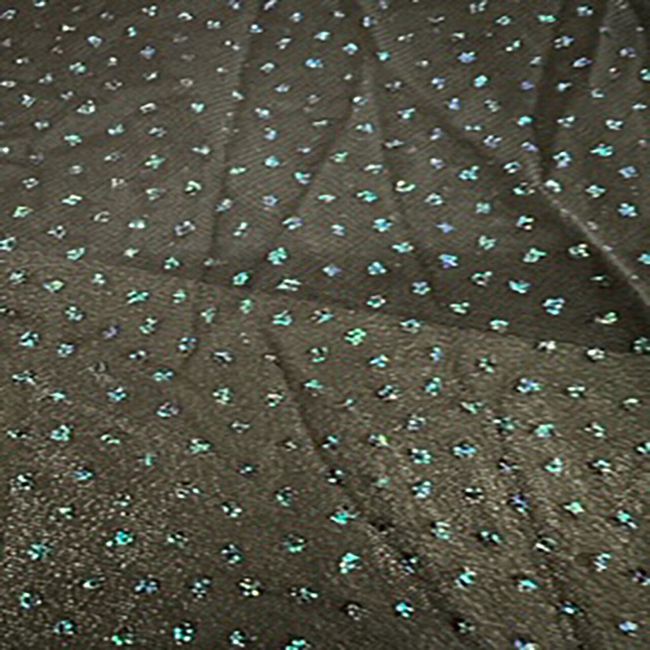 1 Yard Caviar Glitter Nylon Spandex 4 Way Power Mesh for Dancewear Costumes 60" Width